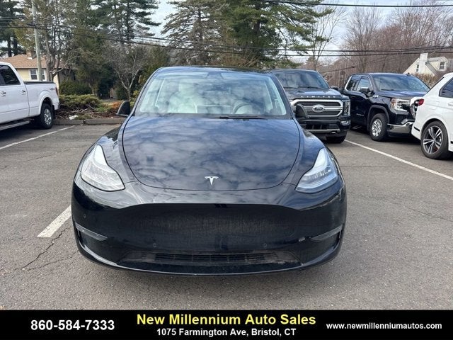 Used 2020 Tesla Model Y Long Range with VIN 5YJYGDEE6LF027638 for sale in Bristol, CT