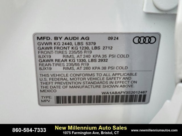 2025 Audi Q5 Premium