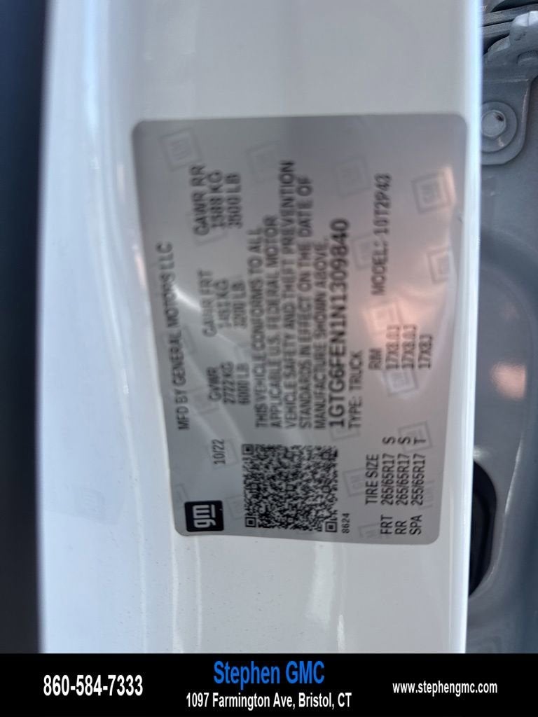 2022 GMC Canyon 4WD AT4 w/Leather