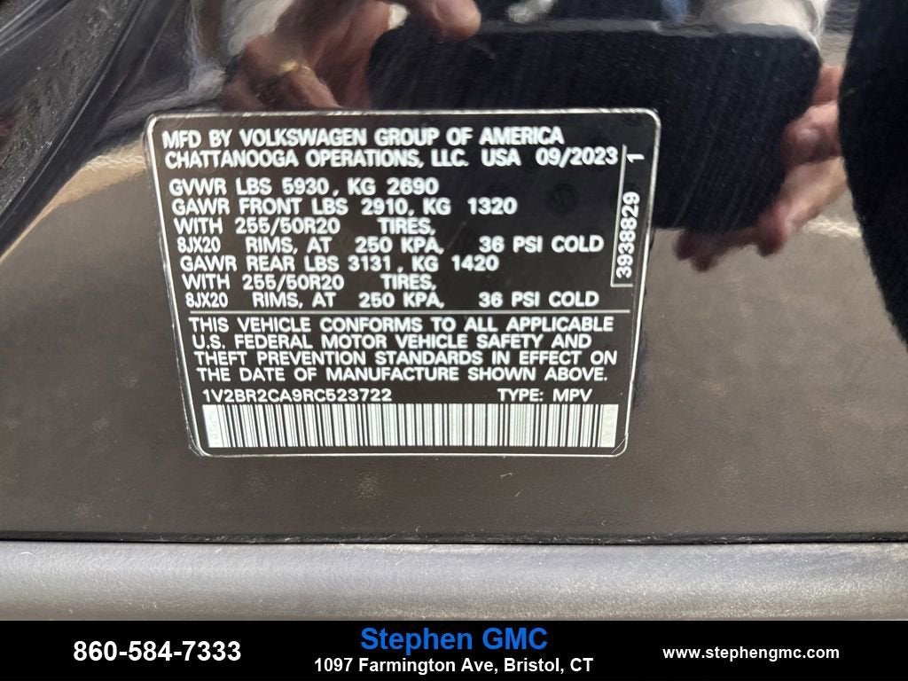 2024 Volkswagen Atlas 2.0T SEL