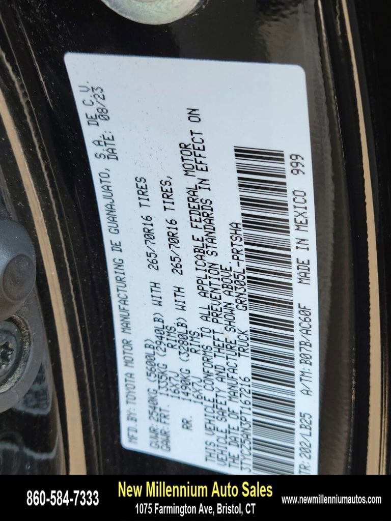 2023 Toyota Tacoma 4WD TRD Pro