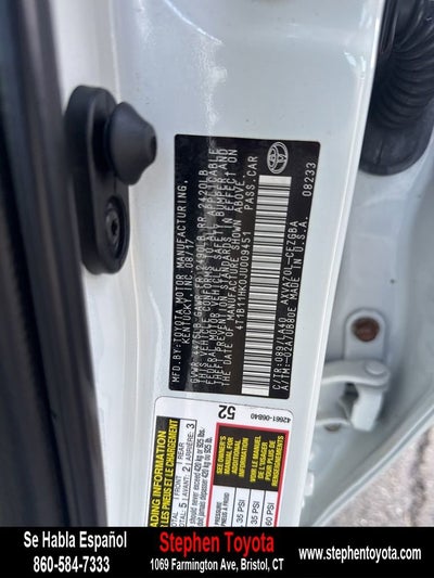 2018 Toyota Camry XLE