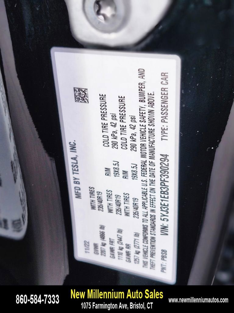 2023 Tesla Model 3 Long Range