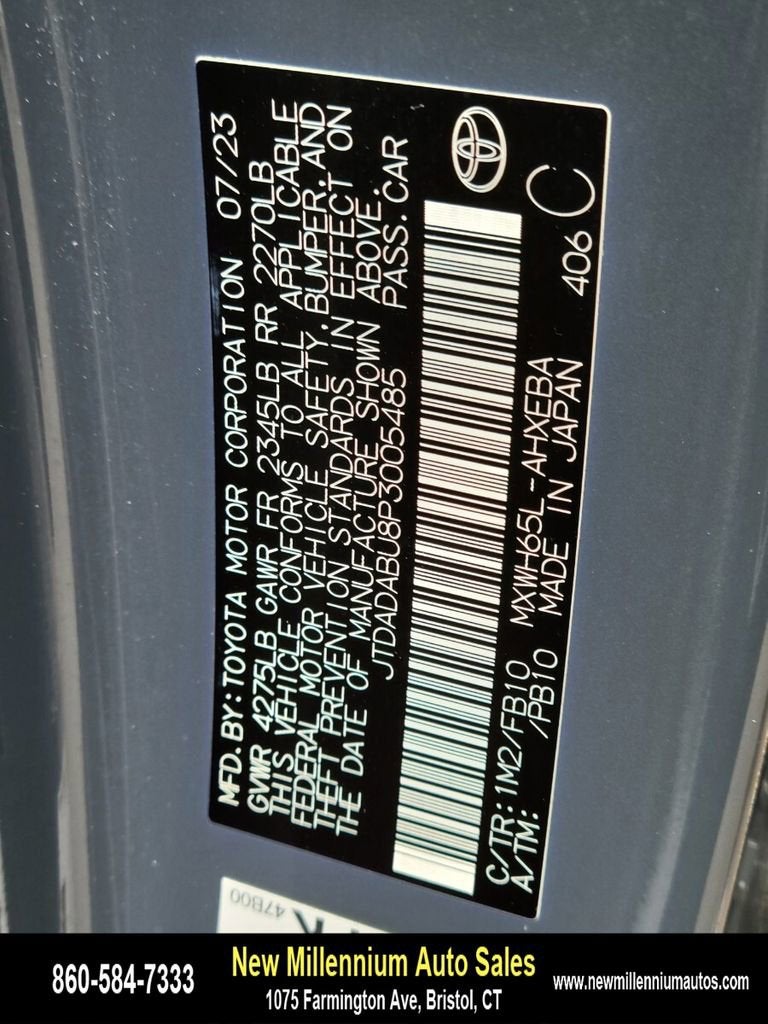 2023 Toyota Prius LE