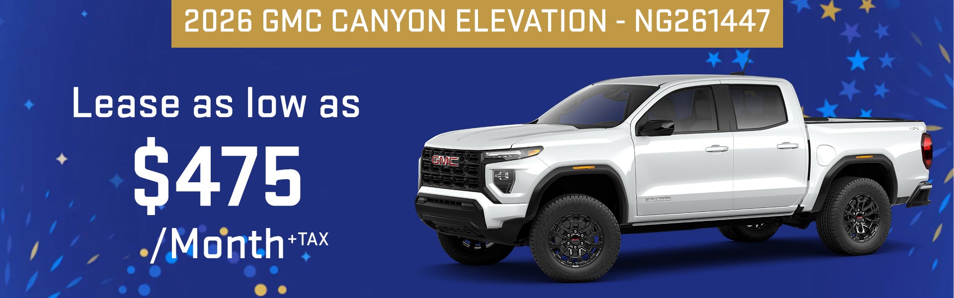 Lease 2026 GMC Canyon Elevation